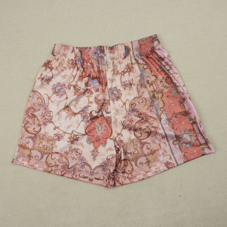 Eric Emanuel EE Basic Rug Print Short White/Pink - 11