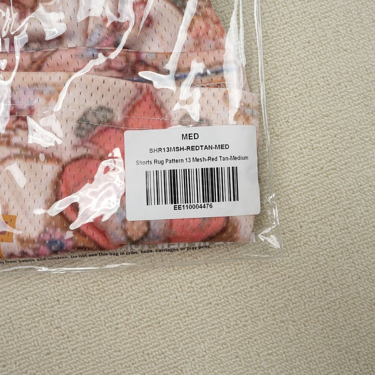 Eric Emanuel EE Basic Rug Print Short White/Pink - 4