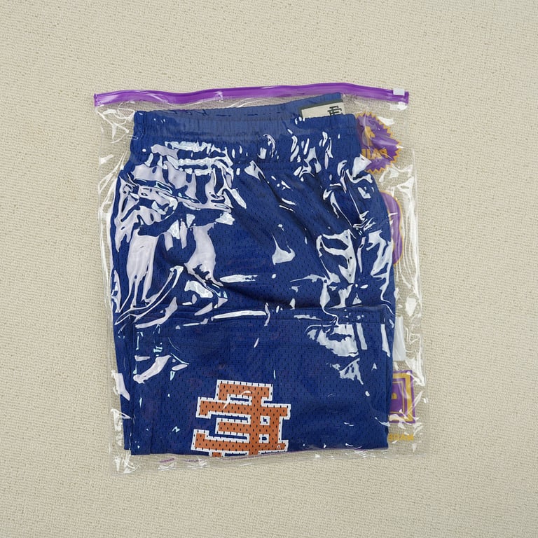 Eric Emanuel Post Malone EE Basic Shorts Blue - 3