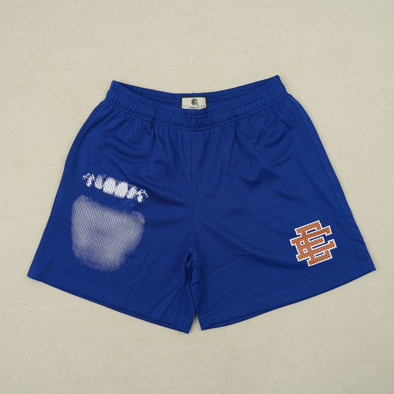 Eric Emanuel Post Malone EE Basic Shorts Blue - 4