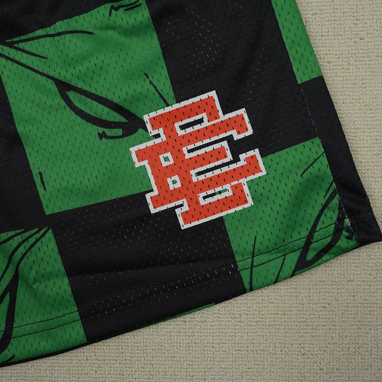 Eric Emanuel x Matty Boy EE Shorts 99 Eyes Slime/Orange - 11
