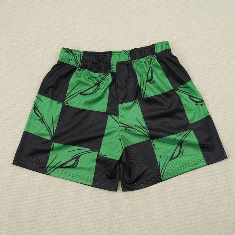 Eric Emanuel x Matty Boy EE Shorts 99 Eyes Slime/Orange - 12