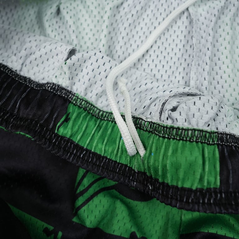 Eric Emanuel x Matty Boy EE Shorts 99 Eyes Slime/Orange - 14
