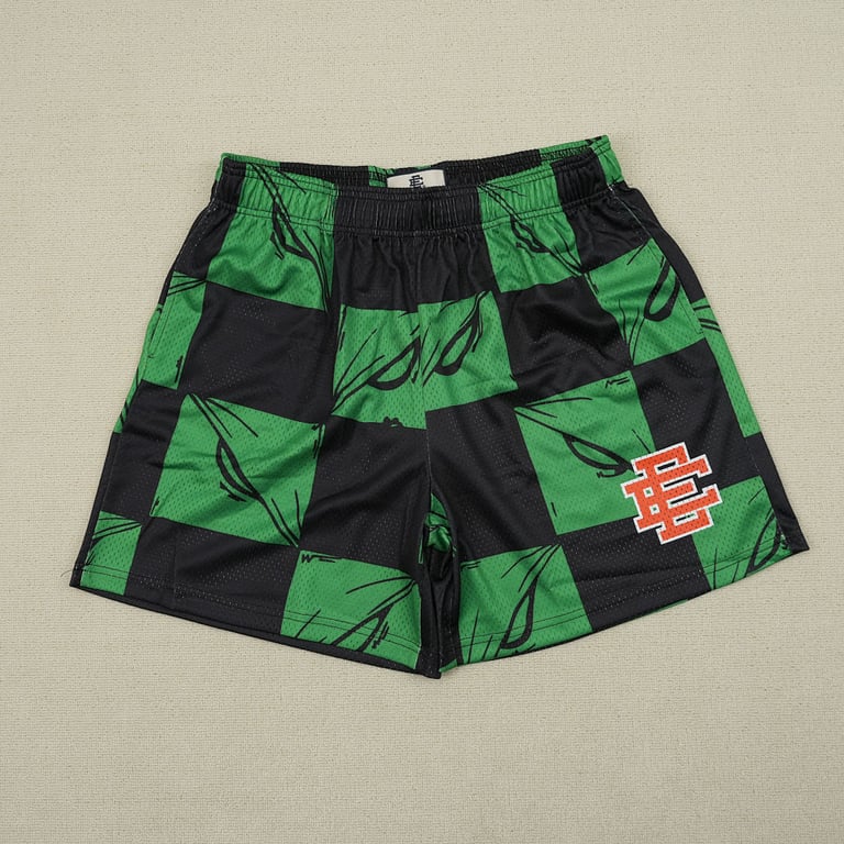Eric Emanuel x Matty Boy EE Shorts 99 Eyes Slime/Orange - 5