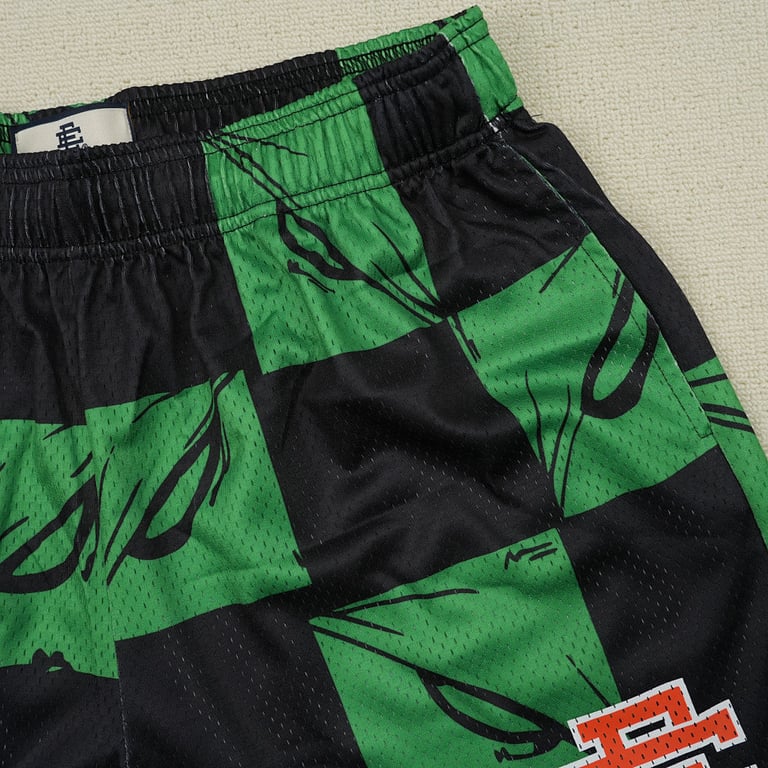 Eric Emanuel x Matty Boy EE Shorts 99 Eyes Slime/Orange - 9
