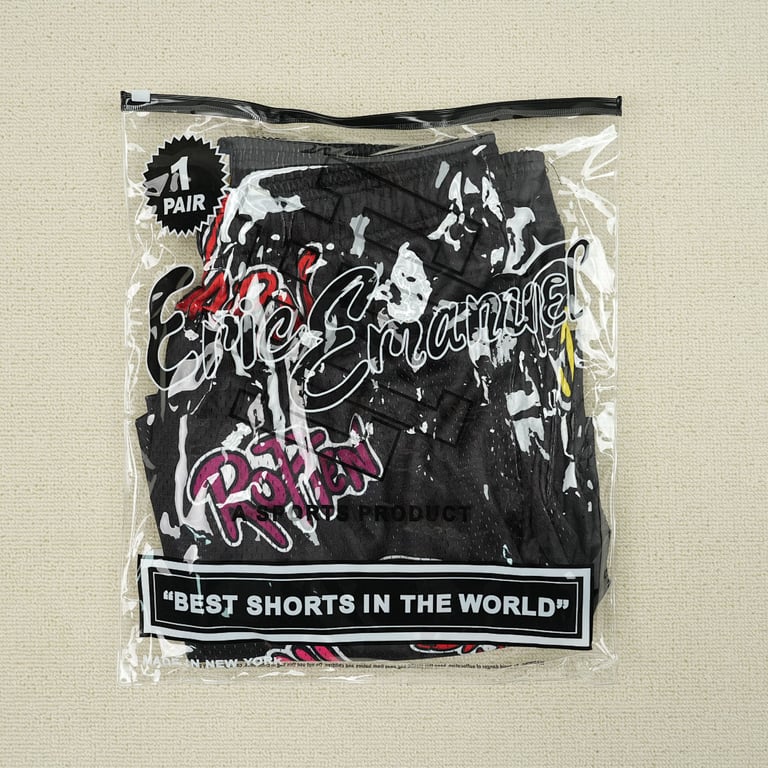 Eric Emanuel x Matty Boy EE Shorts Black/Blue - 2