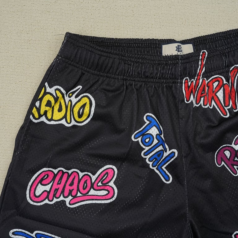 Eric Emanuel x Matty Boy EE Shorts Black/Blue - 10