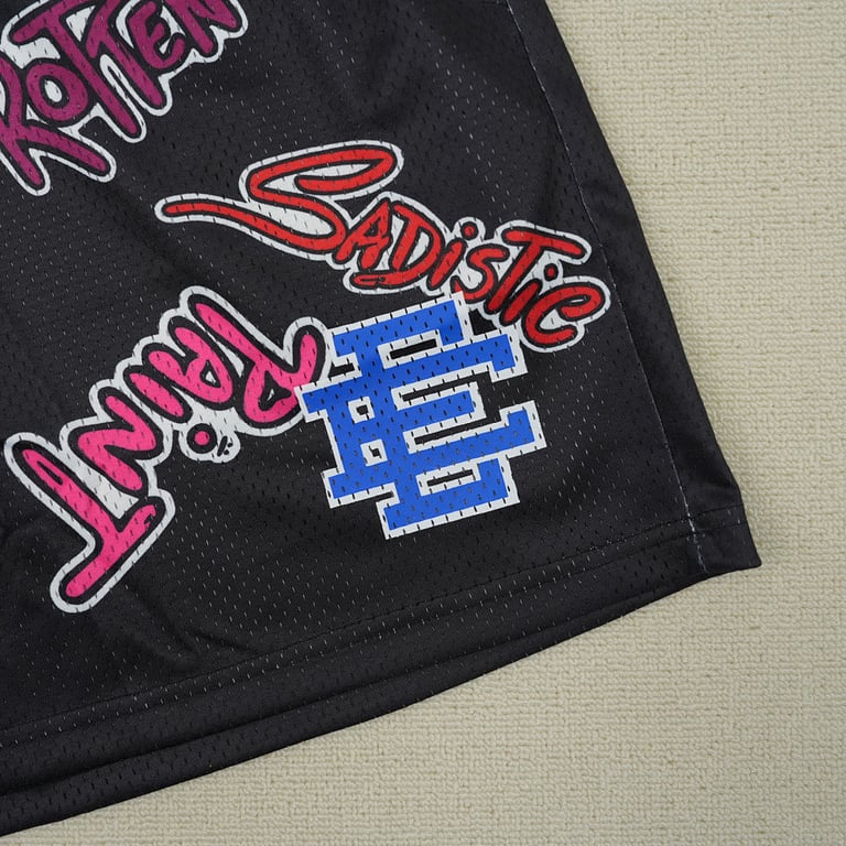 Eric Emanuel x Matty Boy EE Shorts Black/Blue - 12