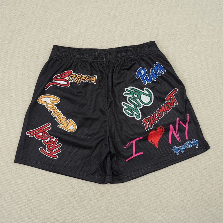 Eric Emanuel x Matty Boy EE Shorts Black/Blue - 16