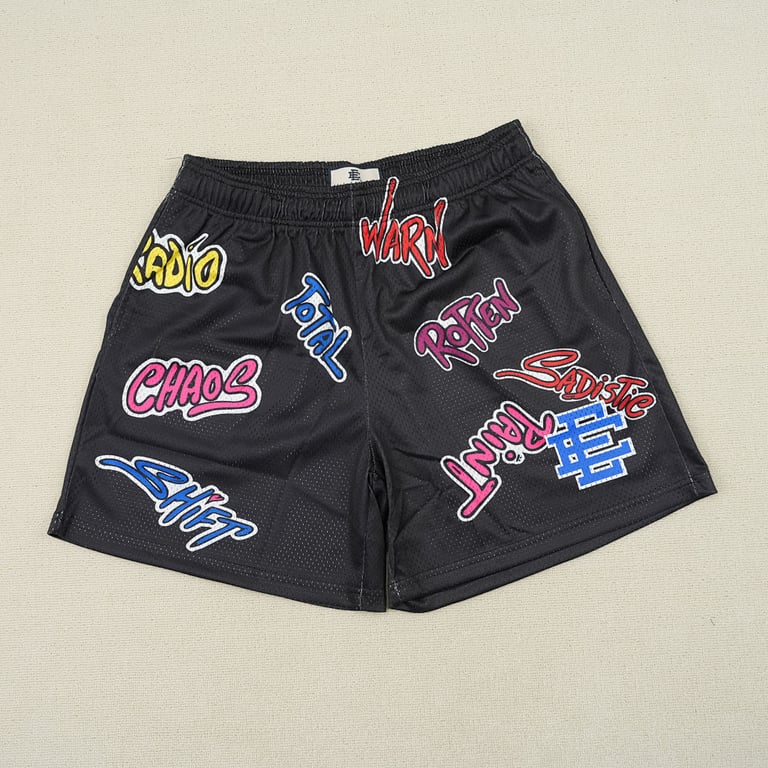 Eric Emanuel x Matty Boy EE Shorts Black/Blue - 5