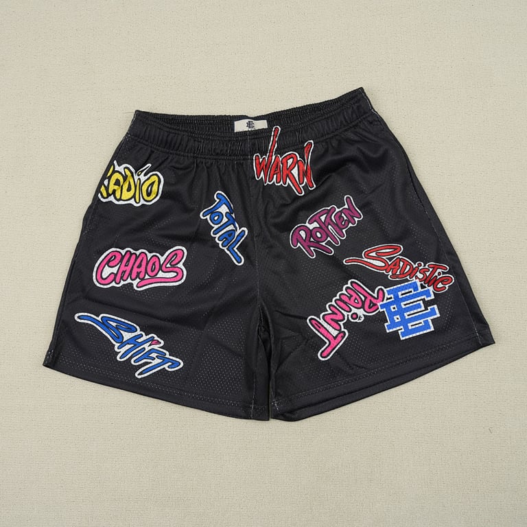 Eric Emanuel x Matty Boy EE Shorts Black/Blue - 6