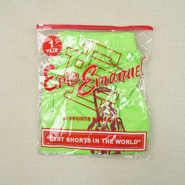 Eric Emanuel x Warren Lotas Shorts Green/Red - 2
