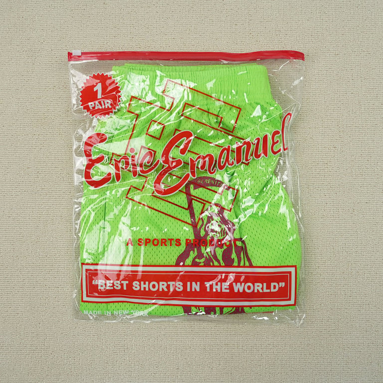 Eric Emanuel x Warren Lotas Shorts Green/Red - 3