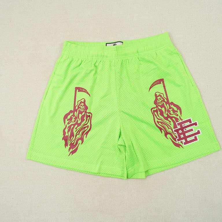 Eric Emanuel x Warren Lotas Shorts Green/Red - 6