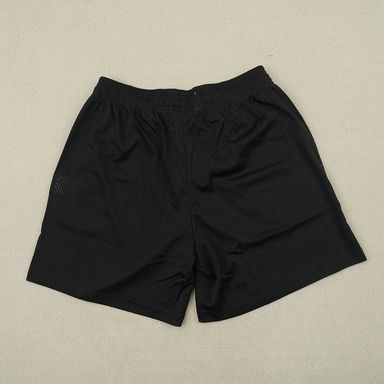 Eric Emanuel x Warren Lotas Mesh Shorts Black/White - 11