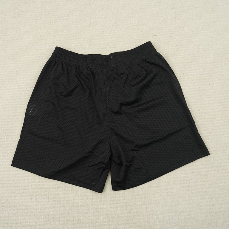 Eric Emanuel x Warren Lotas Mesh Shorts Black/White - 12