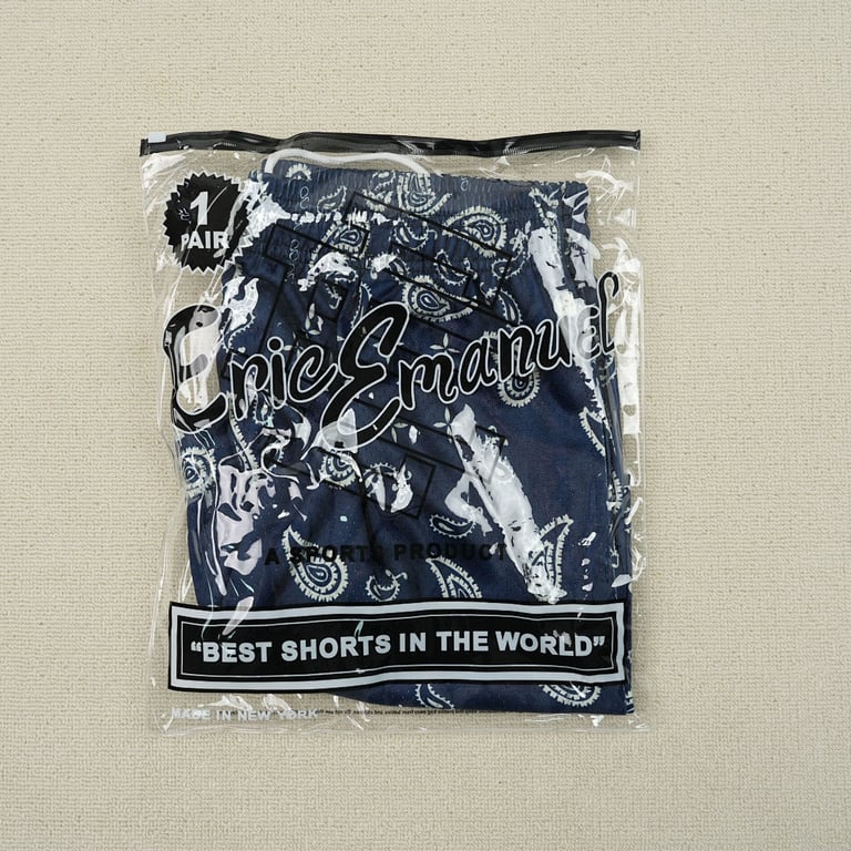Eric Emanuel EE Basic Short SS25 Navy Paisley - 2