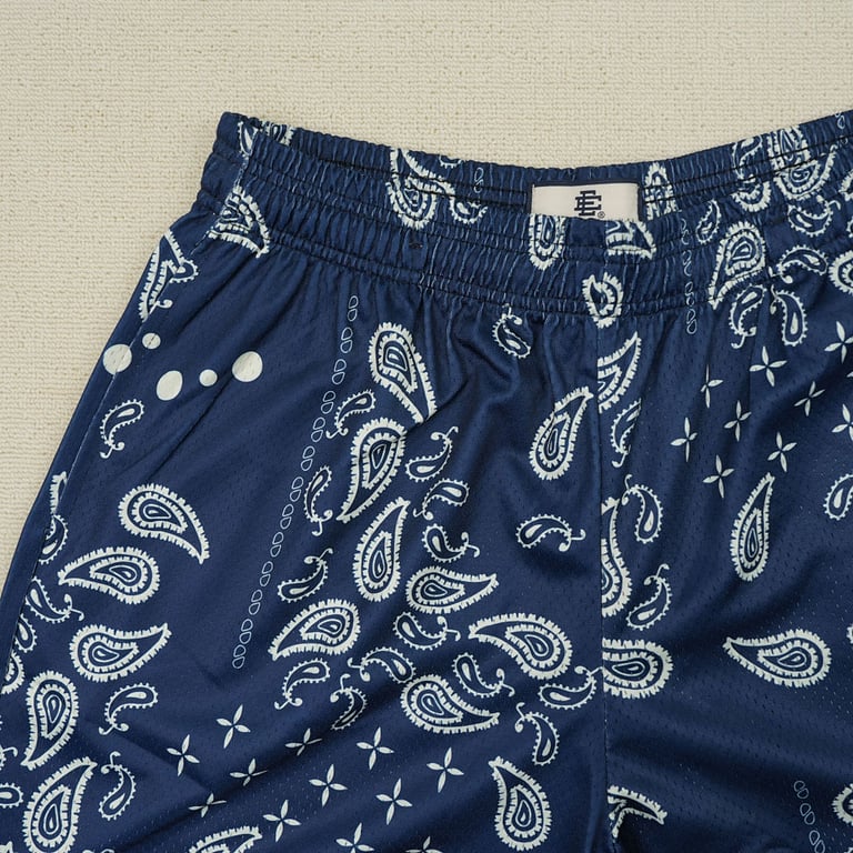 Eric Emanuel EE Basic Short SS25 Navy Paisley - 13