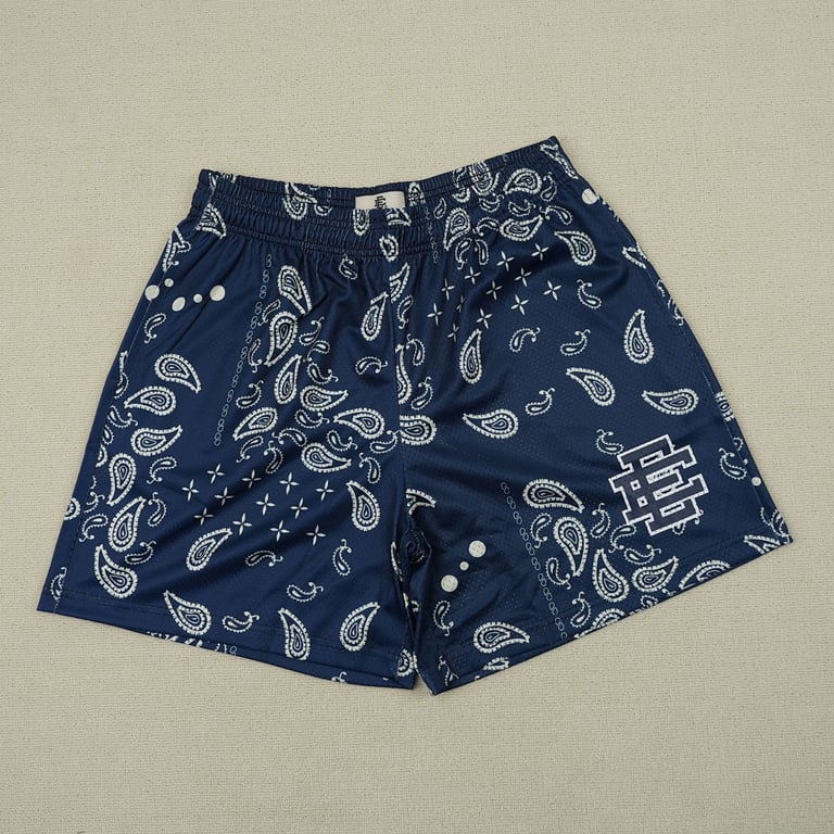 Eric Emanuel EE Basic Short SS25 Navy Paisley - 5