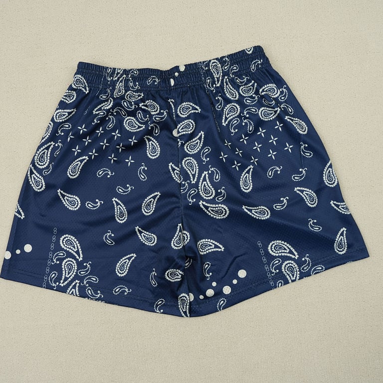 Eric Emanuel EE Basic Short SS25 Navy Paisley - 8