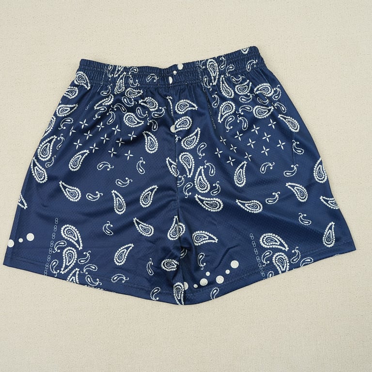 Eric Emanuel EE Basic Short SS25 Navy Paisley - 9