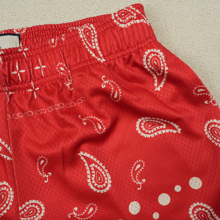 Eric Emanuel EE Basic Short SS25 Red Paisley - 10