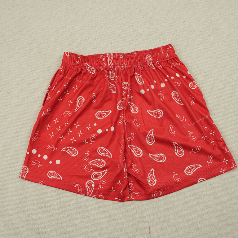 Eric Emanuel EE Basic Short SS25 Red Paisley - 13