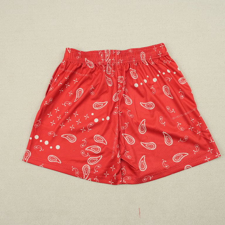 Eric Emanuel EE Basic Short SS25 Red Paisley - 14