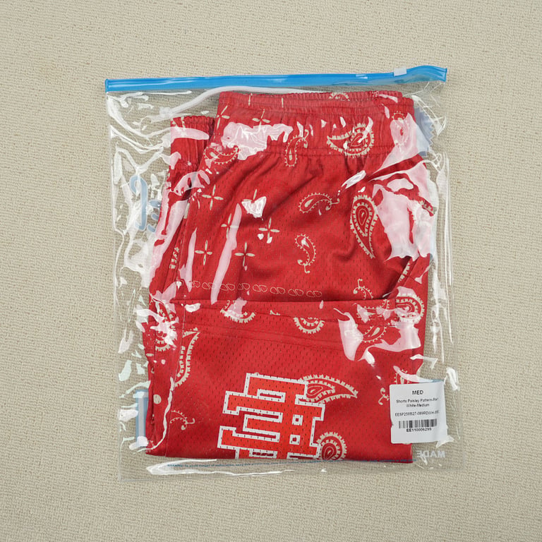 Eric Emanuel EE Basic Short SS25 Red Paisley - 3