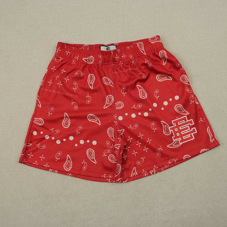 Eric Emanuel EE Basic Short SS25 Red Paisley - 5