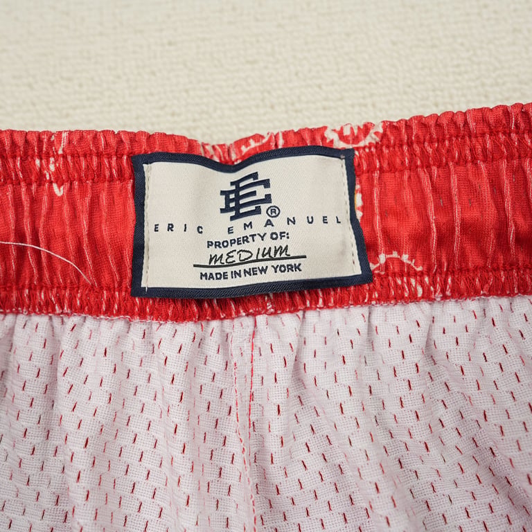 Eric Emanuel EE Basic Short SS25 Red Paisley - 8