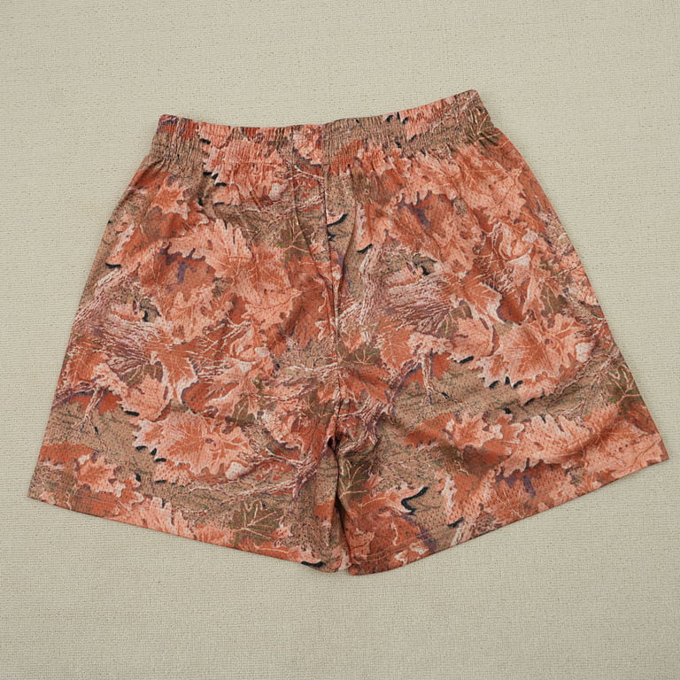 Eric Emanuel EE Basic Short Orange Leafy Camo - 13