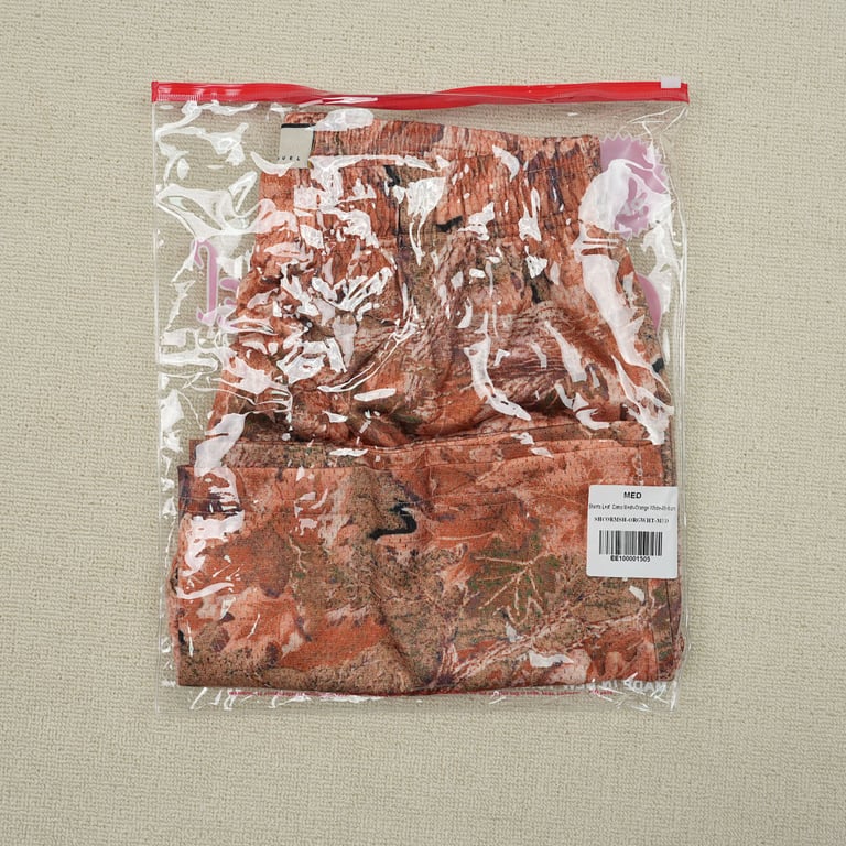Eric Emanuel EE Basic Short Orange Leafy Camo - 3