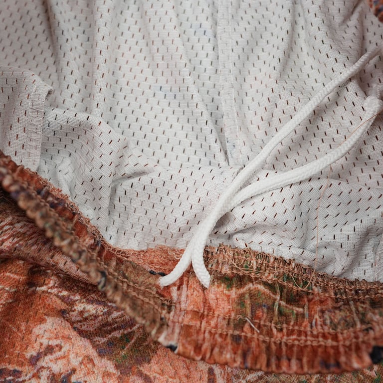 Eric Emanuel EE Basic Short Orange Leafy Camo - 6
