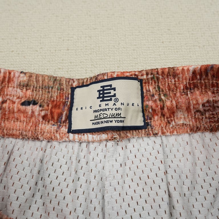 Eric Emanuel EE Basic Short Orange Leafy Camo - 7