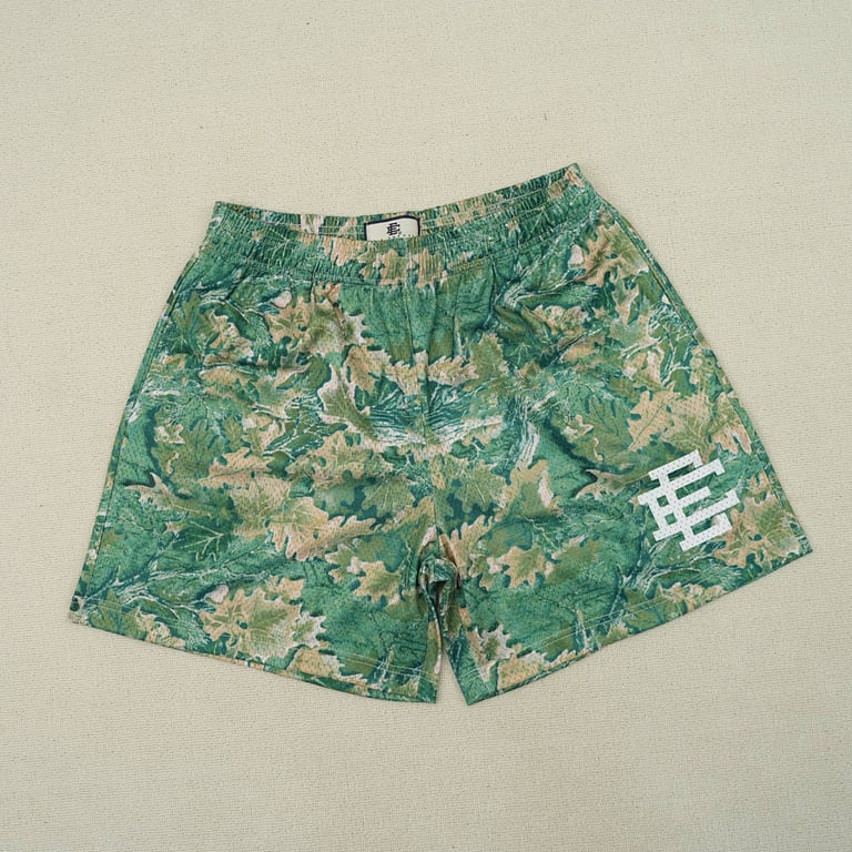 Eric Emanuel EE Basic Short Green Leafy Camo - 4