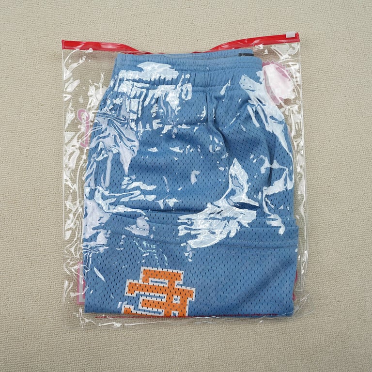 Eric Emanuel EE Basic Short Carolina Blue/Orange - 3
