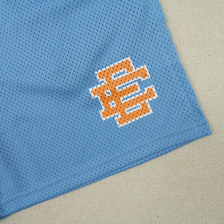 Eric Emanuel EE Basic Short Carolina Blue/Orange - 4