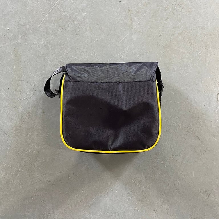 Trapstar Irongate T Cross-Body Bag Black/Yellow - 4