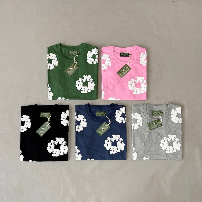 Denim Tears Cotton Wreath Tee - 4