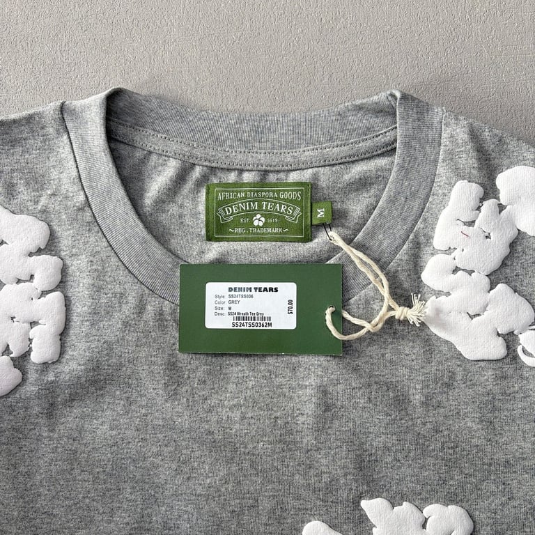 Denim Tears Cotton Wreath Tee - 40