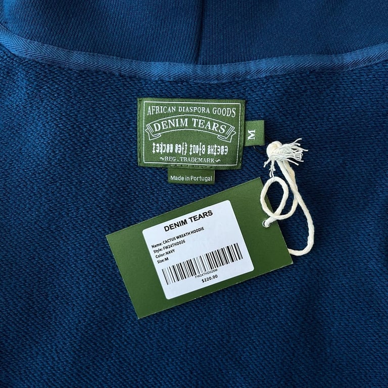 Denim Tears x CPFM Cactus Tears Wreath Hoodie - 22