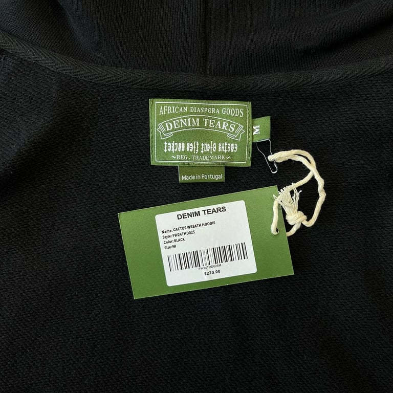 Denim Tears x CPFM Cactus Tears Wreath Hoodie - 36