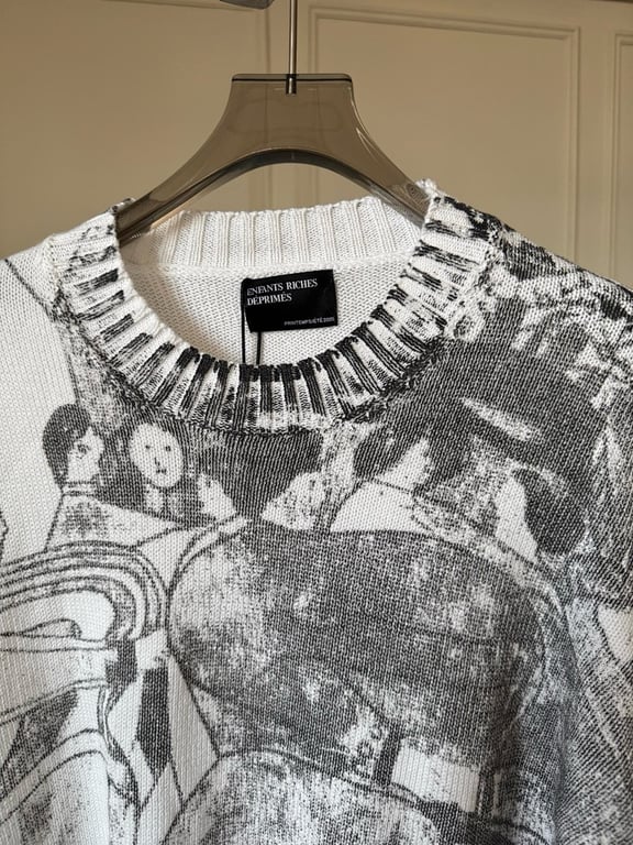 Enfants Riches Déprimés Graphic Knit Sweater - 6