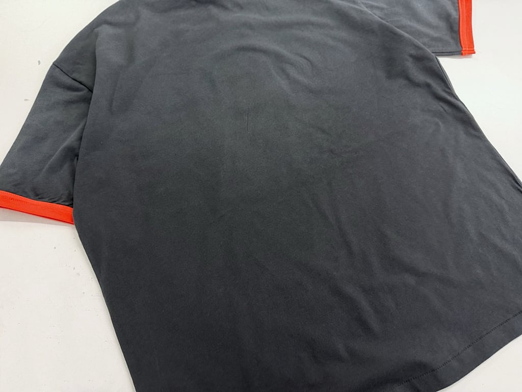 Enfants Riches Déprimés Logo Ringer T-Shirt Grey/Red - 5