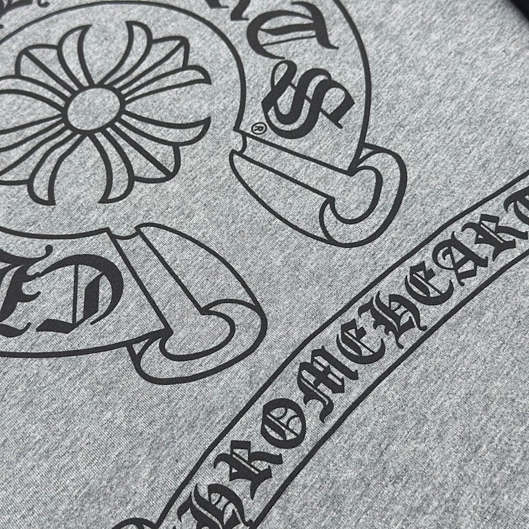 Chrome Hearts Raglan Long Sleeve Grey Black - 11