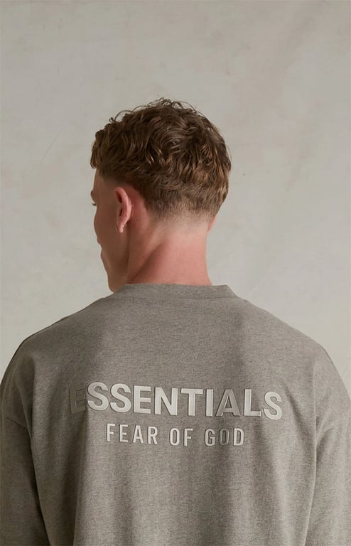 Fear of God Essentials Metallic Logo T-Shirt - 13