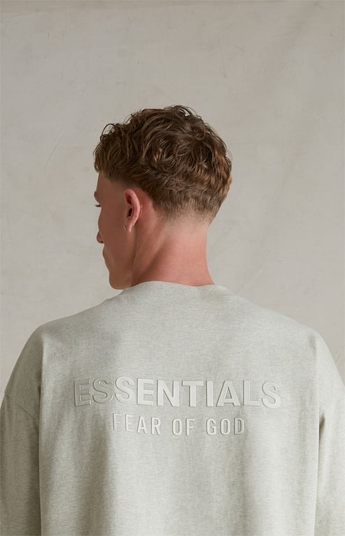 Fear of God Essentials Metallic Logo T-Shirt - 5