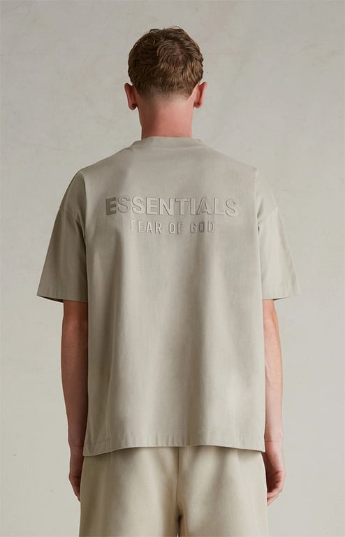 Fear of God Essentials Metallic Logo T-Shirt - 6