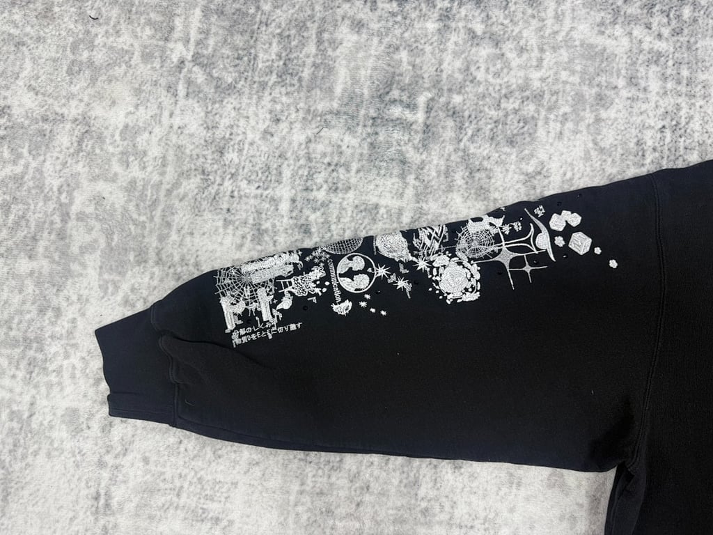 Supreme Black Ark Zip Up Hoodie - 11